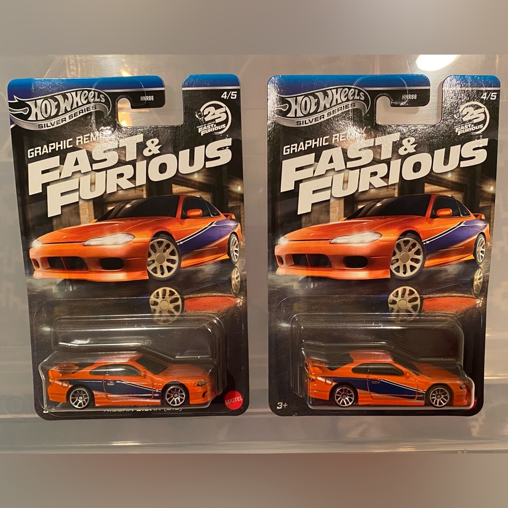 2025 Hot Wheels Fast & Furious Graphic Remix NISSAN SILVIA (515) Lot